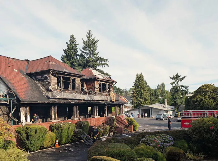 Slog AM: 8.8 Earthquake Rattles the Pacific Ocean, Columbia City Funeral Home Damaged by Fire, the Pacific Science Center's Mechanical Dinosaurs Get the Boot 